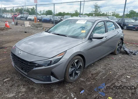2023 Hyundai Elantra Limited from USA, damaged, VIN KMHLP4AG9PU481781